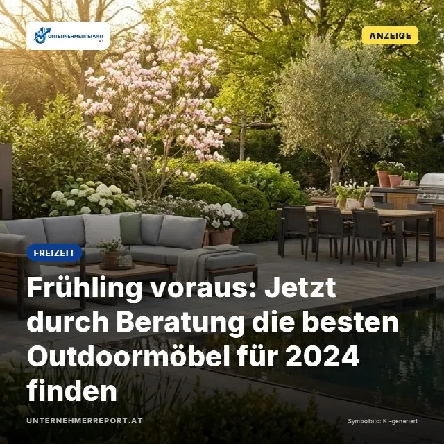 Share-Card fuer Frühling voraus: Jetzt durch Beratung die besten Outdoormöbel für 2024 finden