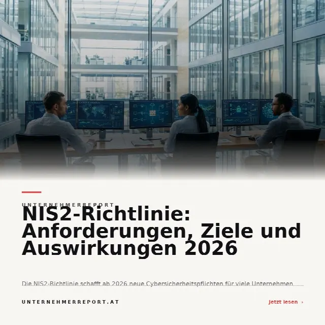 Share-Card fuer NIS2-Richtlinie: Anforderungen, Ziele und Auswirkungen 2026