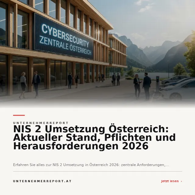 Share-Card fuer NIS 2 Umsetzung Österreich: Aktueller Stand, Pflichten und Herausforderungen 2026