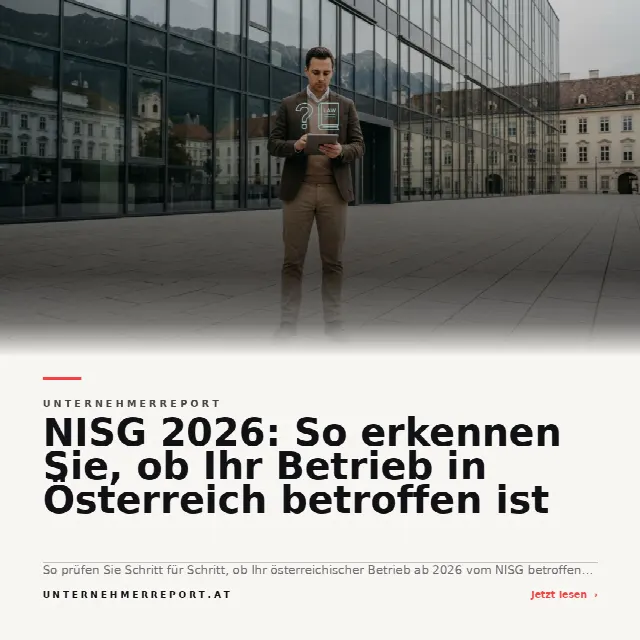 Share-Card fuer NISG 2026: So erkennen Sie, ob Ihr Betrieb in Österreich betroffen ist