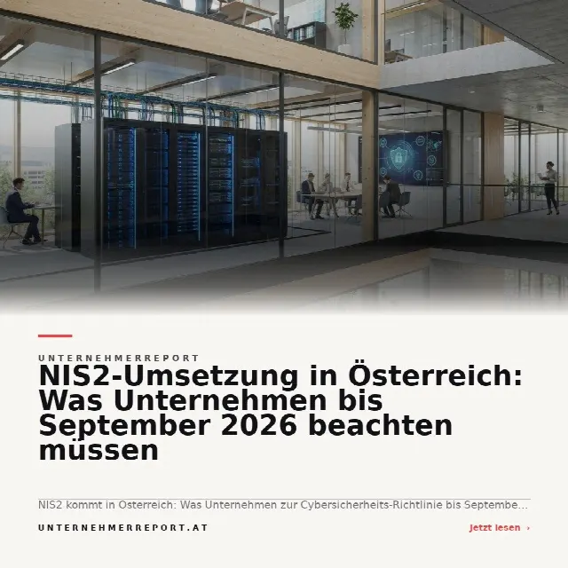 Share-Card fuer NIS2-Umsetzung in Österreich: Was Unternehmen bis September 2026 beachten müssen