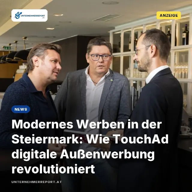 Share-Card fuer Modernes Werben in der Steiermark: Wie TouchAd digitale Außenwerbung revolutioniert